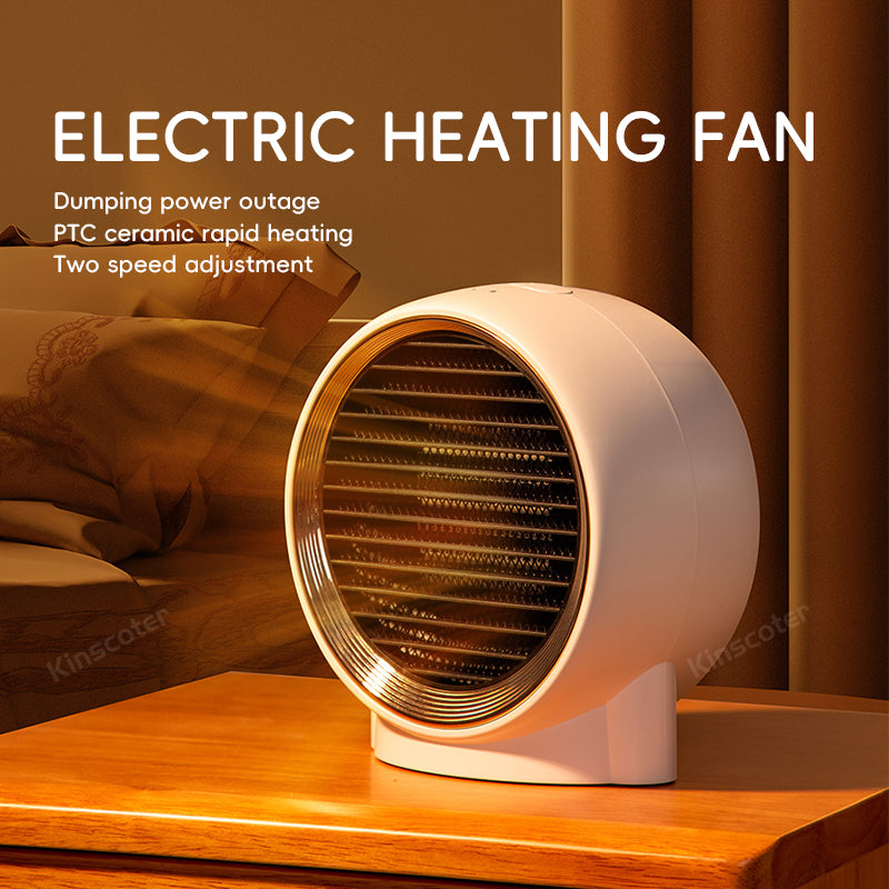 Desktop Mini Fan Heater – Cozy, Compact & Energy-Saving Warmth for Winter Comfort