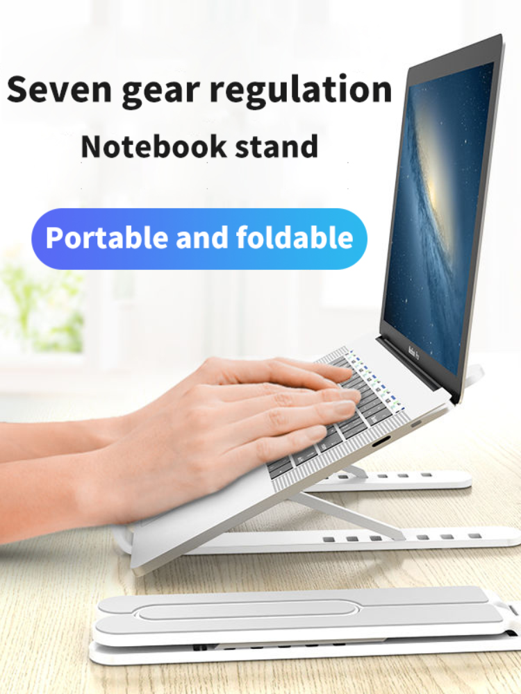 Folding Lifting Desktop Notebook & Tablet Stand β Adjustable, Ergonomic & Space-Saving Workstation Upgrade