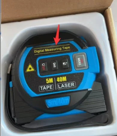3-in-1 Laser Tape Measure β High-Precision Rangefinder, Ruler & Distance Meter for Smart Measurements
