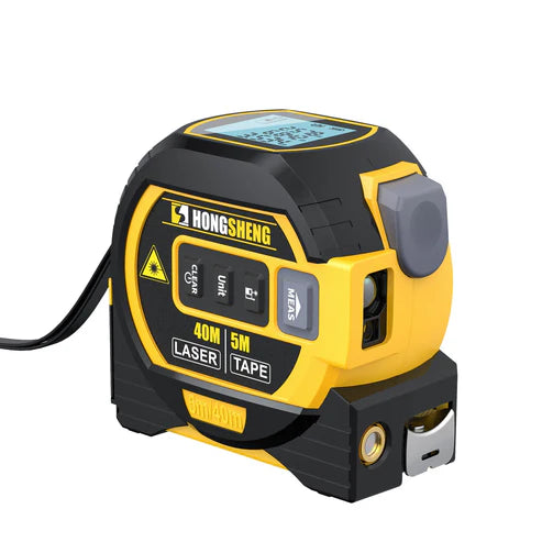 3-in-1 Laser Tape Measure β High-Precision Rangefinder, Ruler & Distance Meter for Smart Measurements