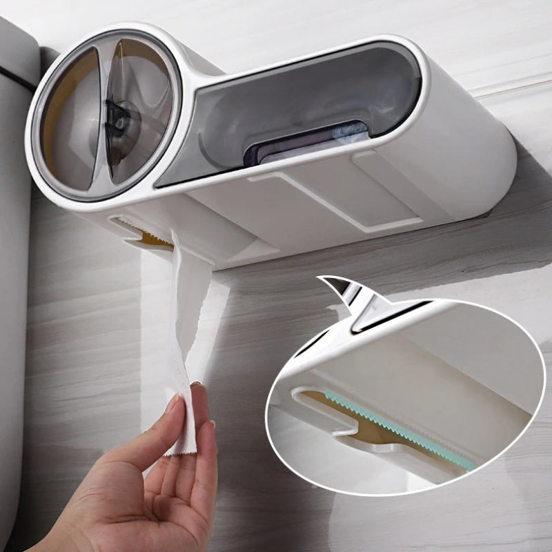 Bathroom Roll Holder β Sleek, Durable & Space-Saving Toilet Paper Storage