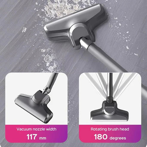 4-in-1 Cordless Vacuum Cleaner – Powerful, Lightweight & Multi-Surface Cleaning Made Easy