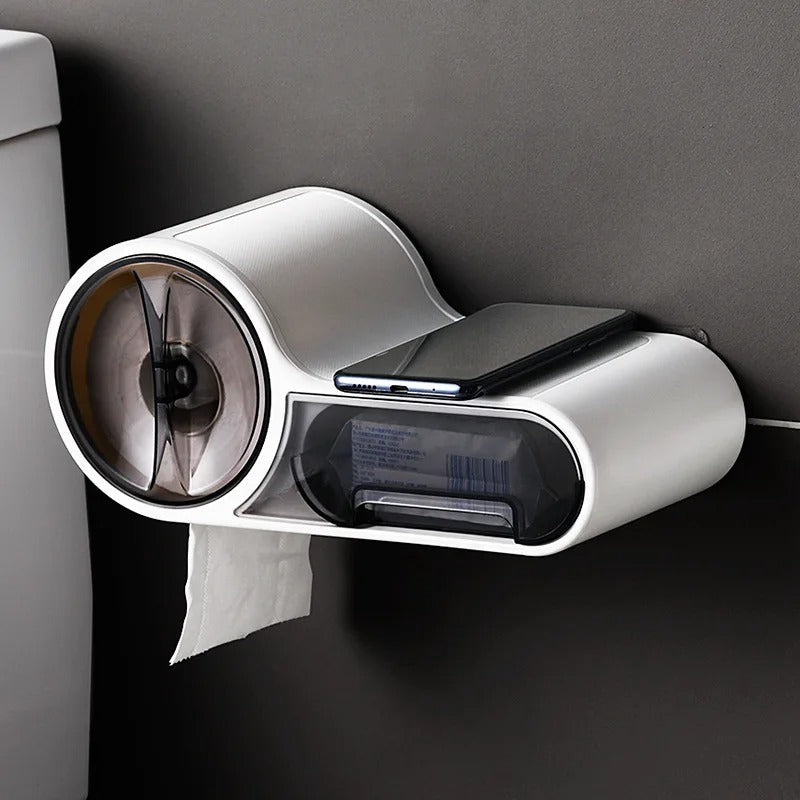 Bathroom Roll Holder β Sleek, Durable & Space-Saving Toilet Paper Storage