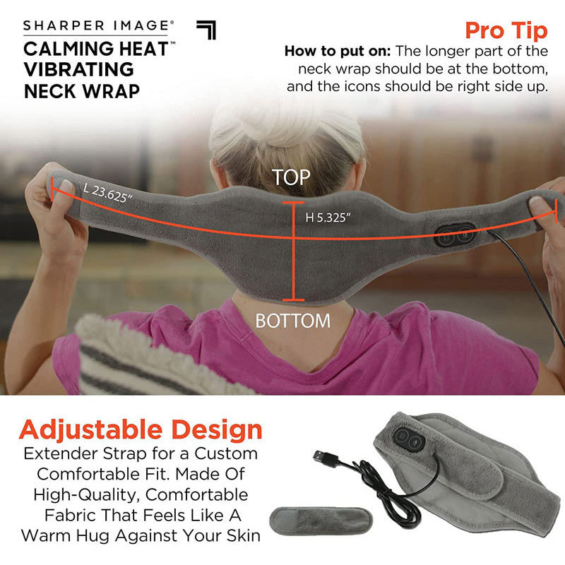 Heated Neck Wrap Massager β Instant Relief for Neck & Shoulder Tension