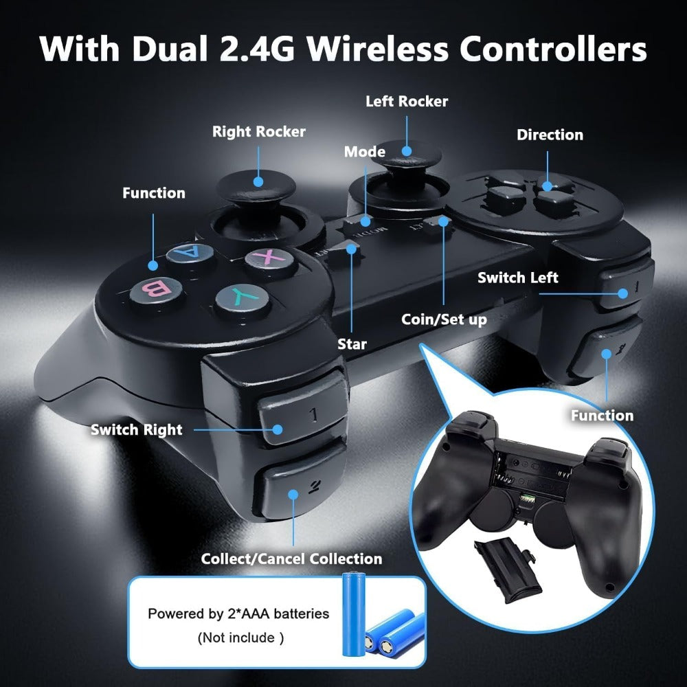 Pro Wireless Gamepad Controller โ Smooth, Lag-Free Gaming for Console, PC & Mobile