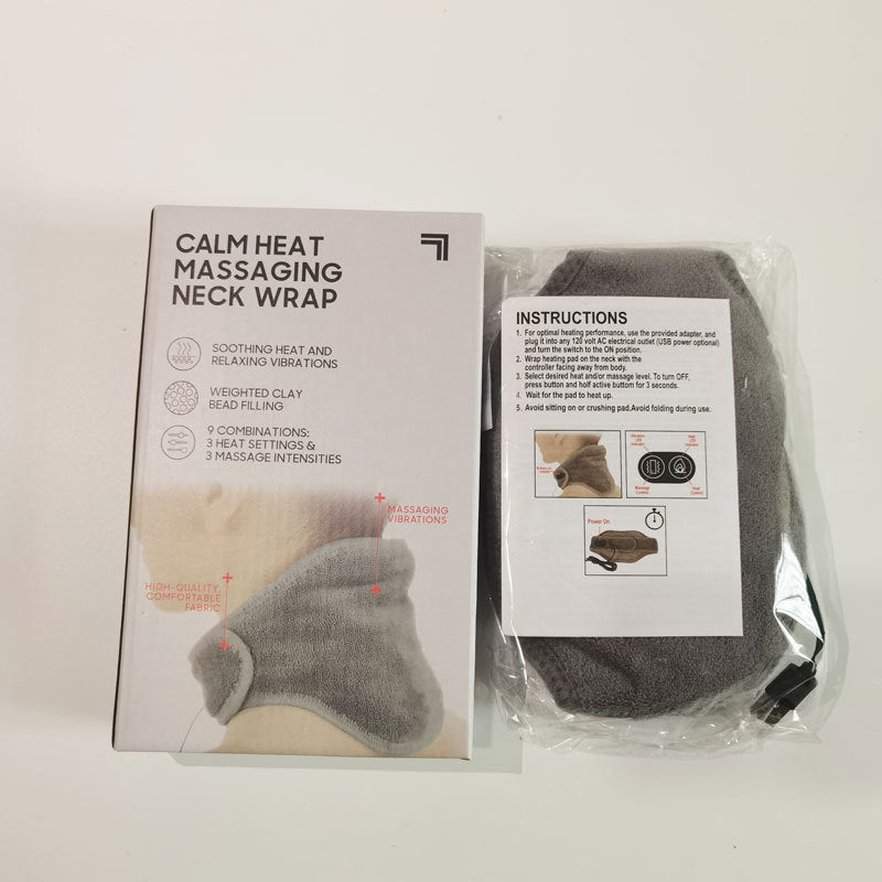 Heated Neck Wrap Massager β Instant Relief for Neck & Shoulder Tension