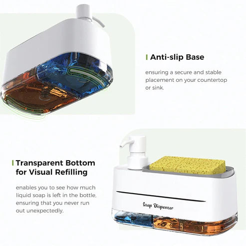 Bathroom Soap Dispenser β Stylish, Hygienic & Easy Liquid Soap Access for Every Wash