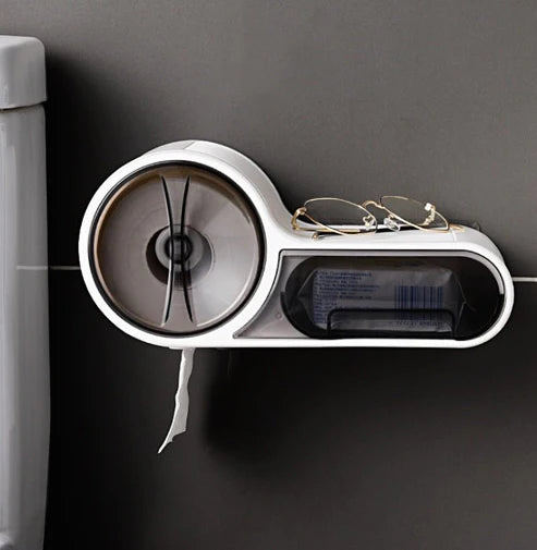 Bathroom Roll Holder β Sleek, Durable & Space-Saving Toilet Paper Storage