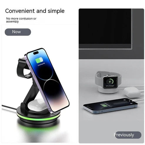 Magnetic Folding Wireless Charging Bracket β Fast, Convenient & Hands-Free Power Anytime