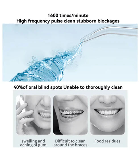 Oral Irrigator β Deep Cleaning, Fresh Breath & A Confident Smile Every Day
