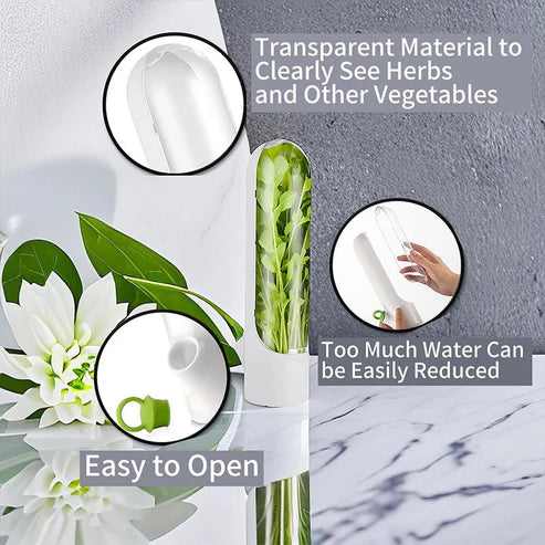 Portable Herb Keeper – Keep Herbs Fresh, Flavorful & Ready Anytime