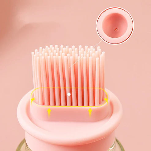 Silicone Oil Bottle with Brush β No-Mess Oiling for BBQ, Baking & Kitchen Ease