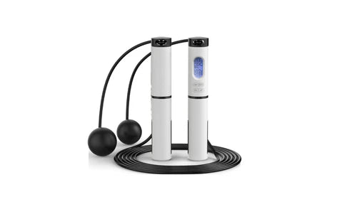 Cordless Smart Skipping Rope β Tangle-Free Indoor Fitness with Digital Counter