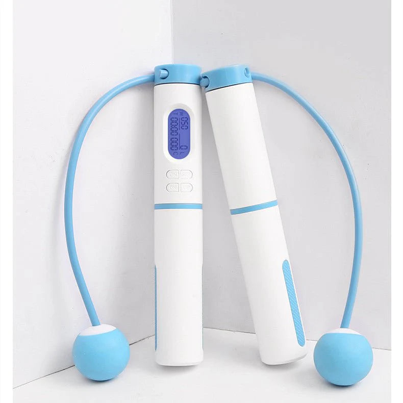 Cordless Smart Skipping Rope β Tangle-Free Indoor Fitness with Digital Counter