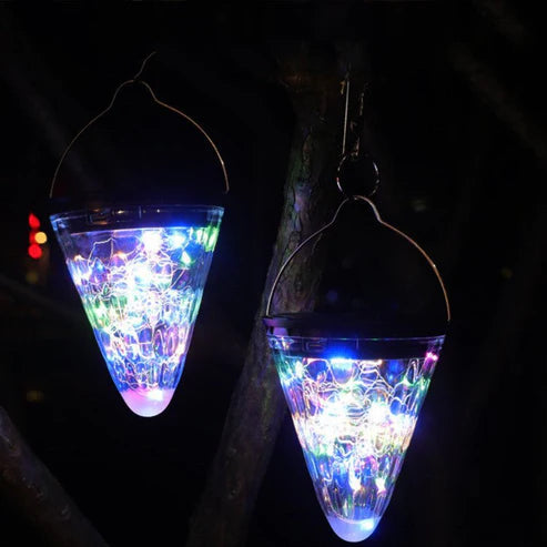 Solar Outdoor Waterproof Garden Light β Magical Cone Star Design for Elegant Night Ambience