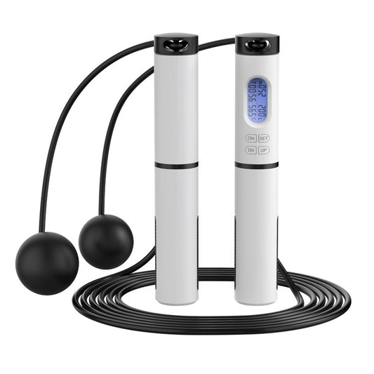 Cordless Smart Skipping Rope – Tangle-Free Indoor Fitness with Digital Counter