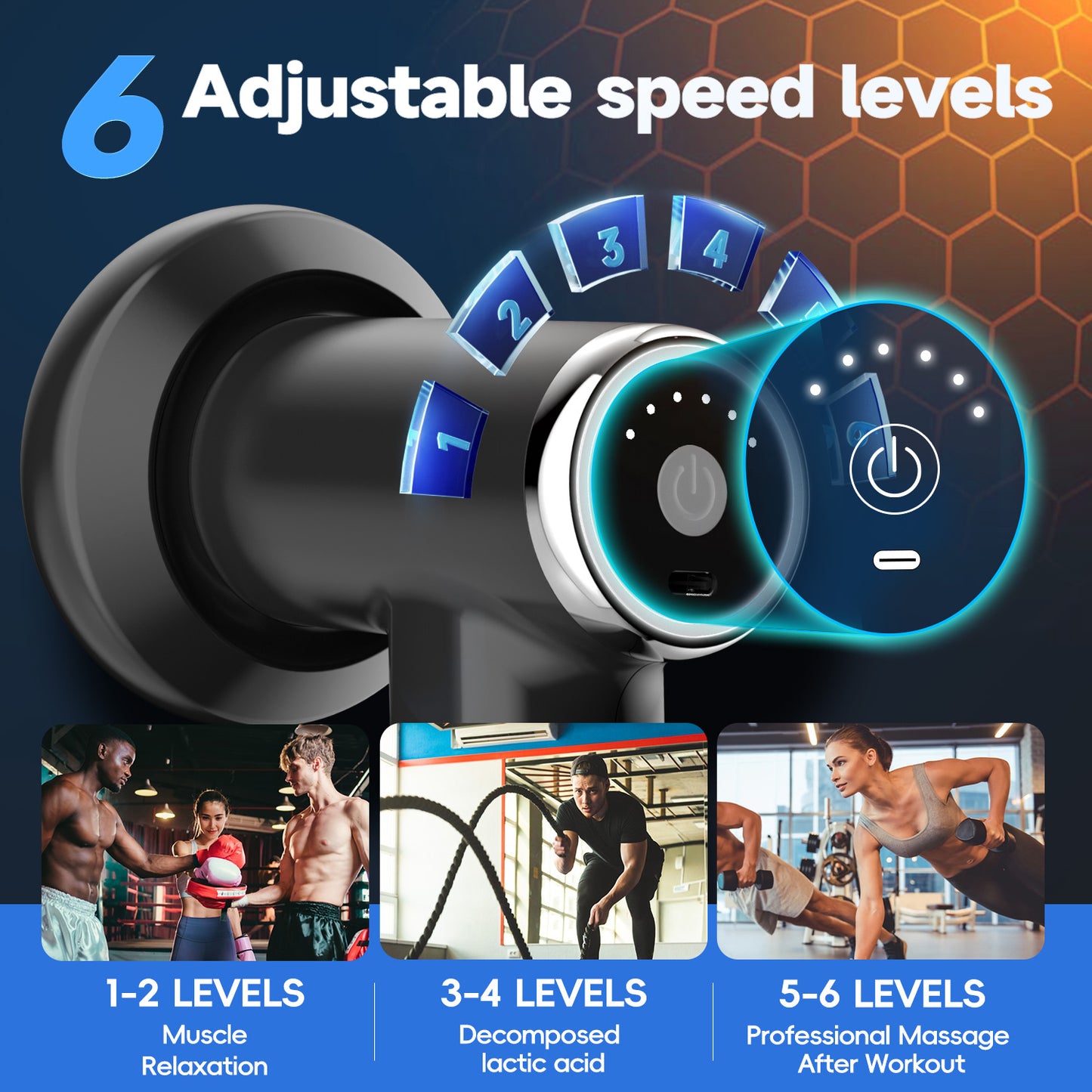 Handheld Massager – Powerful, Portable Relief for Neck, Back & Body Tension