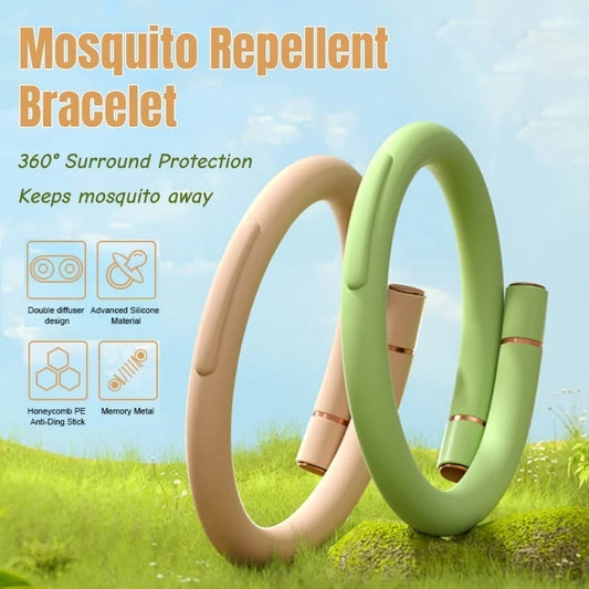 Mosquito Repellent Bracelet – Natural Protection with Refreshing Essential Oils