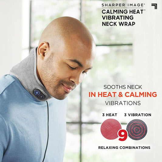 Heated Neck Wrap Massager – Instant Relief for Neck & Shoulder Tension