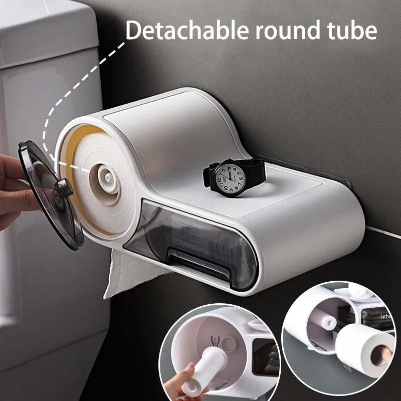 Bathroom Roll Holder – Sleek, Durable & Space-Saving Toilet Paper Storage