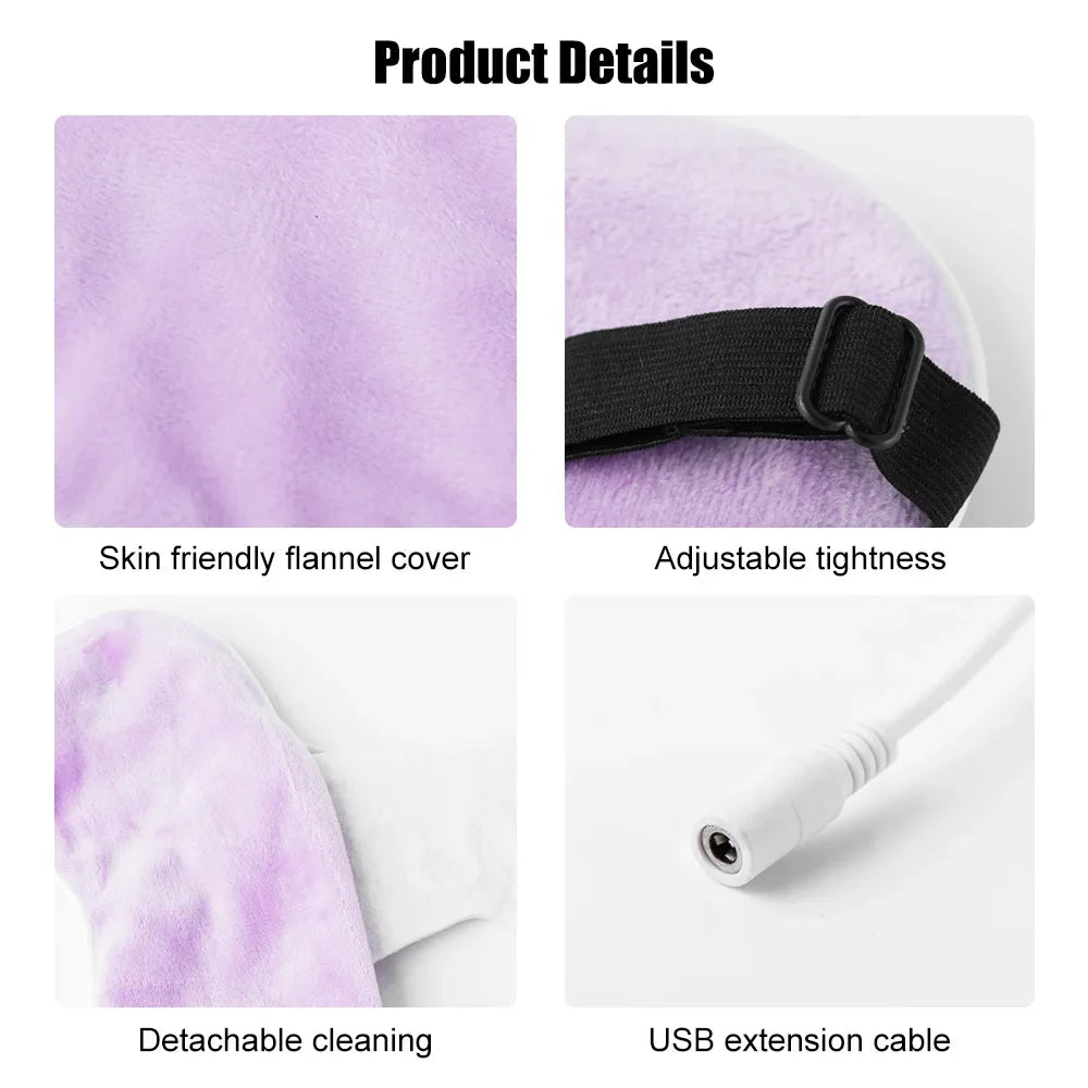 Heated Eye Mask – Soothing Relief for Dry, Tired Eyes & Deep Relaxation