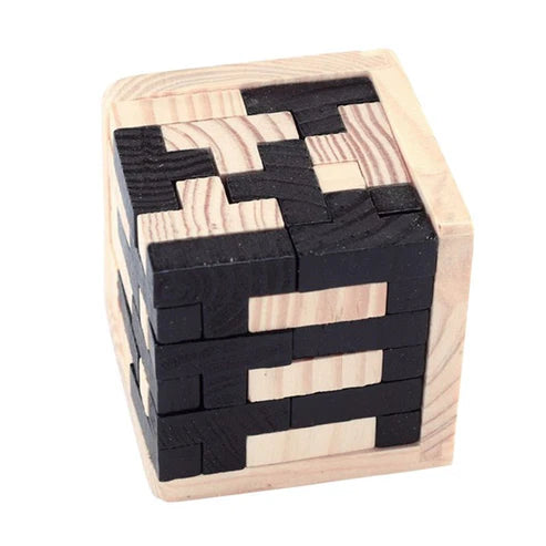 3D Wooden Luban Puzzle – Brain-Teasing Fun & Smart Learning for All Ages