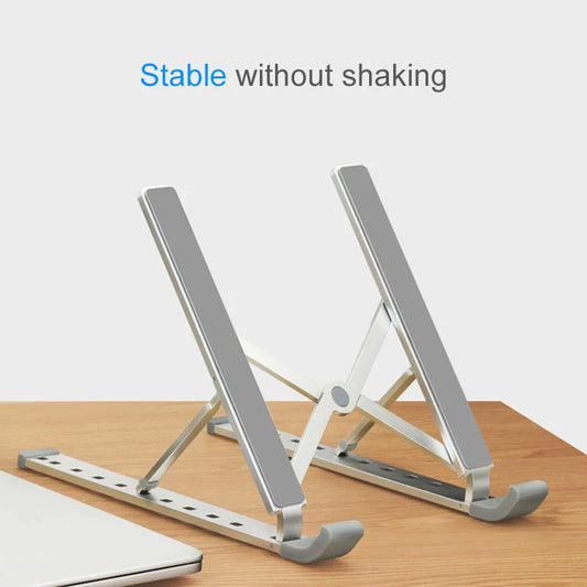 Folding Lifting Desktop Notebook & Tablet Stand – Adjustable, Ergonomic & Space-Saving Workstation Upgrade