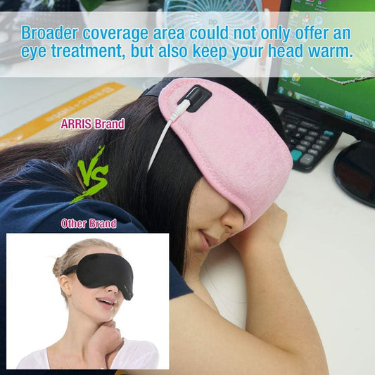 Heated Eye Mask – Soothing Relief for Dry, Tired Eyes & Deep Relaxation
