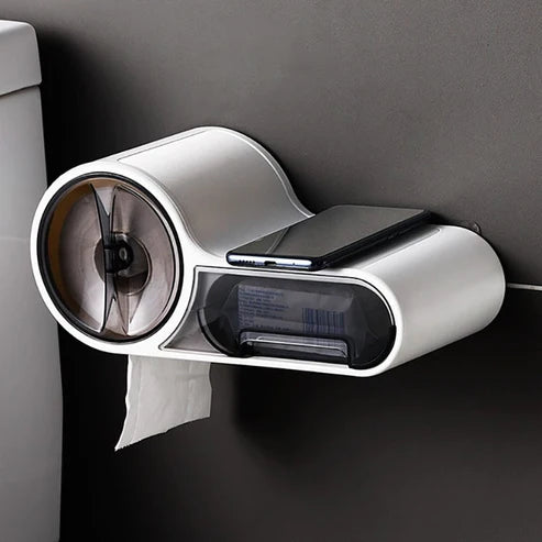 Bathroom Roll Holder – Sleek, Durable & Space-Saving Toilet Paper Storage