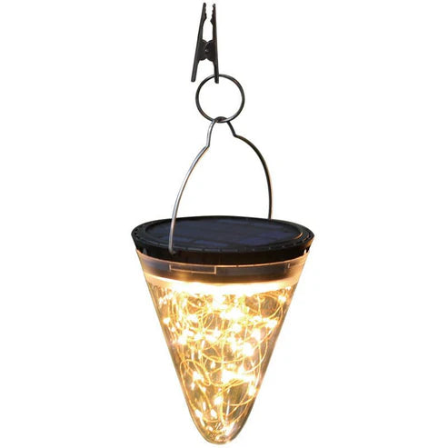 Solar Outdoor Waterproof Garden Light – Magical Cone Star Design for Elegant Night Ambience